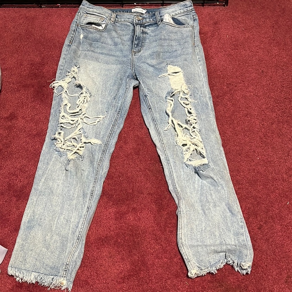 Ripped jeans